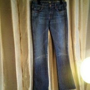 7 For All Mankind flare leg Jean's,